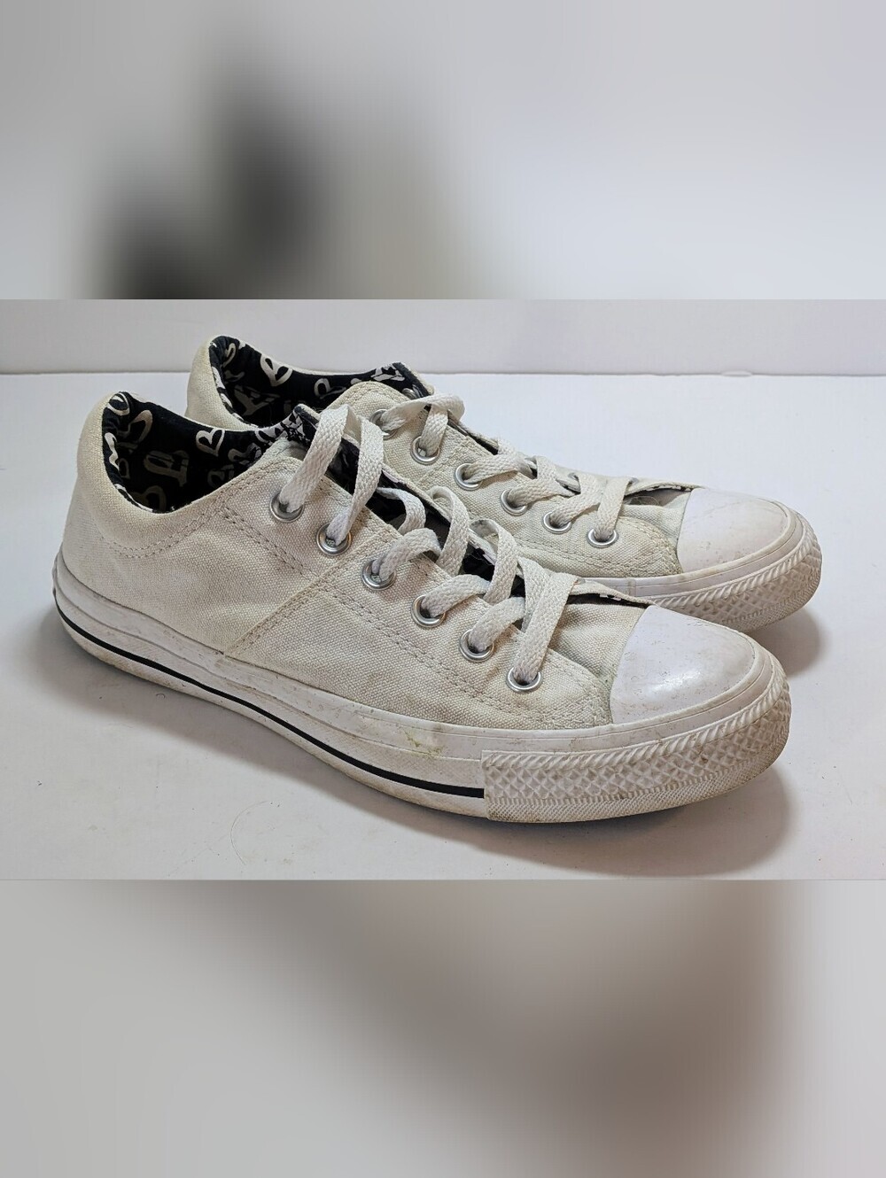 Converse Chuck Taylor All Star Madison White Sneakers Women's Size 8